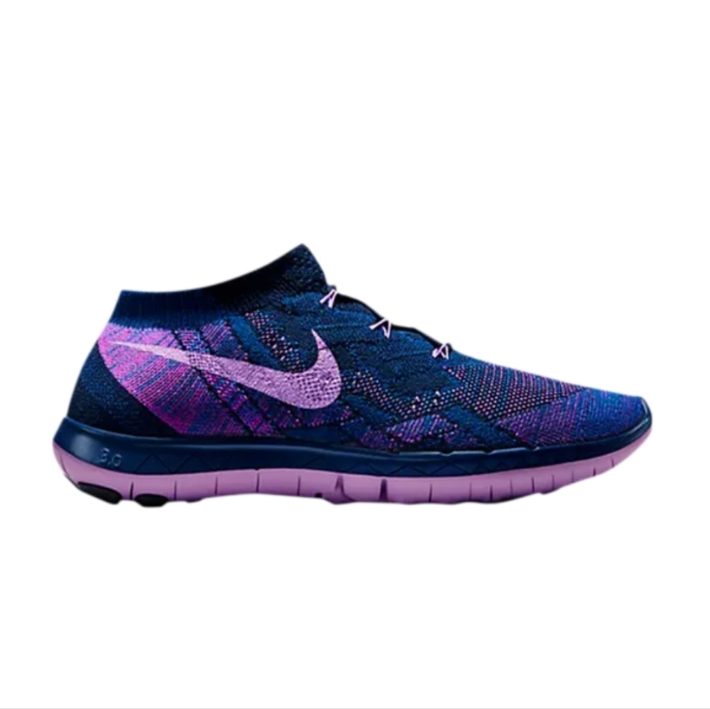 Nike | Womens Free 3.0 Flyknit Dark Obsidian Fuchsia Glow W
